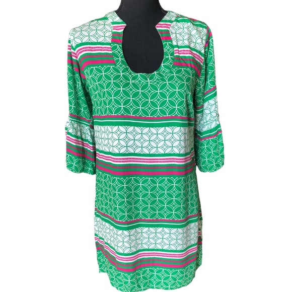 Escapada Longline Tunic 3/4 sleeve rayon popover Tunic - Picture 8 of 8